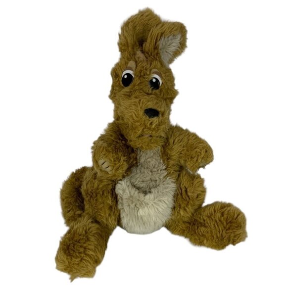 Vintage Hands On Bible Kangaroo Plush Hand Puppet Teaching Toy Pretend Play - Picture 1 of 7